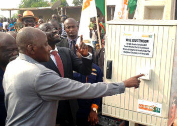 Sassandra: 1000 habitants de Gbadjeboue ont désormais de l’électricité