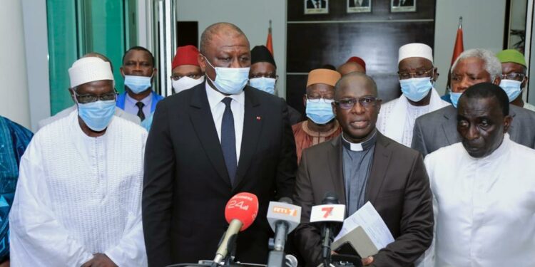 Cohésion sociale : l’Alliance des Guides religieux de Côte d’Ivoire s’engage à diffuser des messages de paix aux Ivoiriens