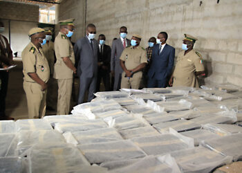 Lutte contre la fraude : 5 tonnes de drogue saisies par les douanes d’Abengourou présentées au ministre Moussa Sanogo