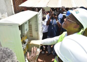 Electrification rurale : Bruno Koné branche Zaguinasso au réseau électrique