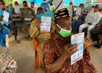 Grand-Zattry/Covid-19: Des villages du canton Gbogboho reçoivent du matériel de prévention