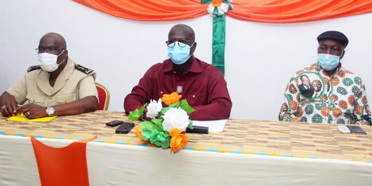 Dabou/ Révision de la liste électorale : Essis Emmanuel sensible les chefs traditionnels et guides religieux