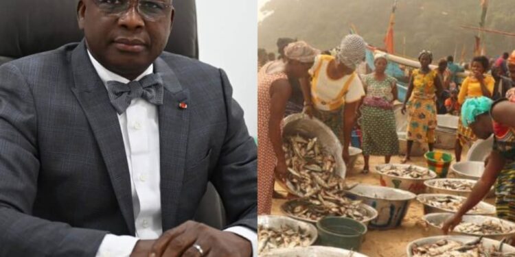 90 millions F CFA d’appui aux femmes du Débarcadère de Locodjoro : Moussa Dosso rassure