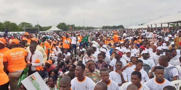 Côte d’Ivoire: Forte mobilisation du RHDP pour rendre hommage au Président Félix Houphouët-Boigny