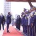 Côte d’Ivoire/An 60 de l’indépendance : prise d’armes au Palais présidentiel en présence de Ouattara