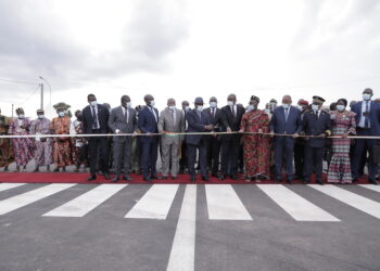 Yamoussoukro: Ouattara inaugure la voirie réhabilitée