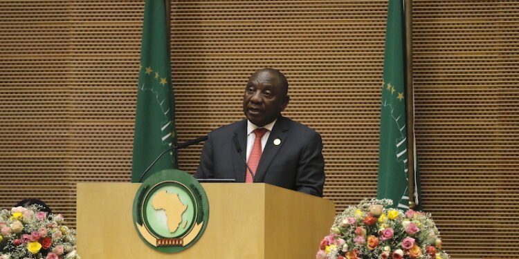 Le président sud-africain Cyril Ramaphosa désigné nouveau président de l’Union africaine (UA)