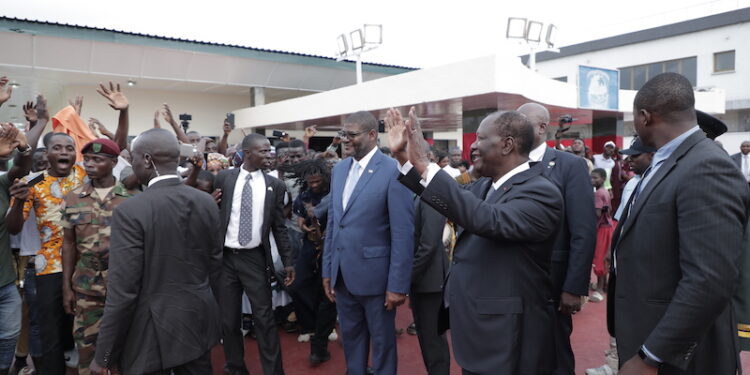 Le président Ouattara prend part au 172e anniversaire de l’indépendance du Libéria