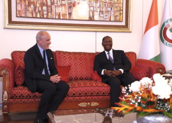 Ouattara et Stéphane Richard échangent sur la situation du Groupe Orange en Côte d’Ivoire