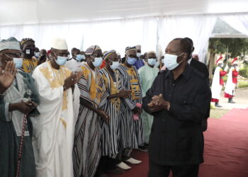 Depuis Korhogo, Alasane Ouattara rassure: «L’élection du 31 octobre aura lieu et elle sera paisible »