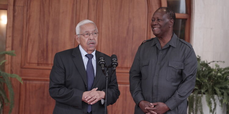 Le Chef de l’Etat a eu un entretien avec l’ancien Président du Cap-Vert
