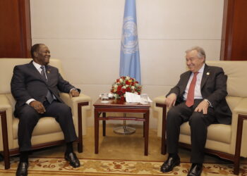 Le président Ouattara et Guterres examinent la coopération entre les Nations Unies et la Côte d’Ivoire
