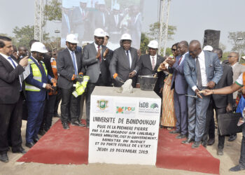 Enseignement supérieur : le Premier Ministre Amadou Gon Coulibaly lance les travaux de construction de l&rsquo;Université de Bondoukou