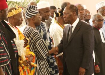 Discours du Chef de l’Etat, lors des échanges de Vœux de Nouvel An avec les Chefs traditionnels et Guides religieux