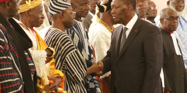 Discours du Chef de l’Etat, lors des échanges de Vœux de Nouvel An avec les Chefs traditionnels et Guides religieux