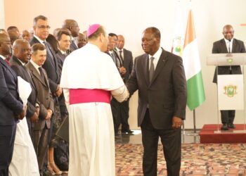 Discours du Chef de l’Etat,lors des échanges de Vœux de Nouvel An avec le Corps Diplomatique accrédité en Côte d&rsquo;Ivoire