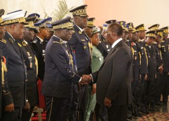 Discours du Chef de l’Etat, lors des échanges de vœux de Nouvel An avec les Forces de Défense et de Sécurité