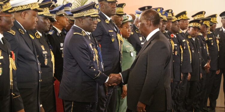 Discours du Chef de l’Etat, lors des échanges de vœux de Nouvel An avec les Forces de Défense et de Sécurité
