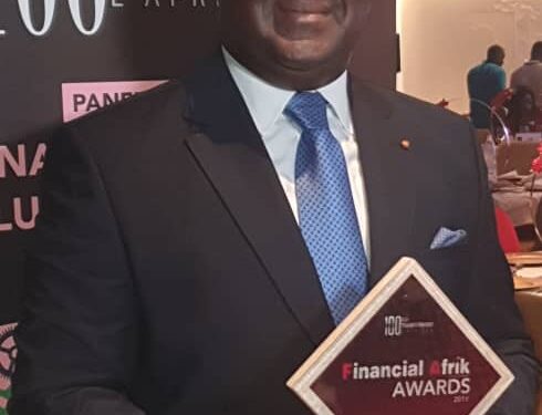 Côte d’Ivoire : le DG de la Brvm et du Dc/Br, Dr Edoh Kossi Amenounve: financier africain de l’année 2019