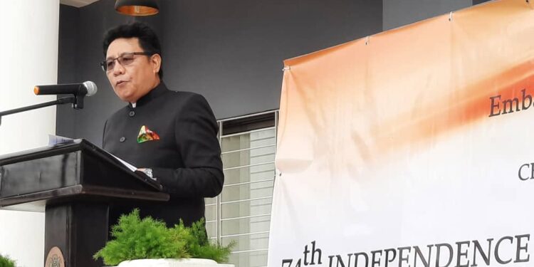 Célébration de l’indépendance de l’Inde  Sailas Thangal salue les relations économiques entre son pays et la Côte d’Ivoire