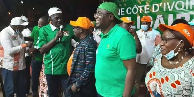 Adjamé/ Présidentielle 2020: Mahamadou Koné et la jeunesse promettent 90% à ADO