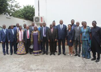   Abidjan : Une délégation de la CEDEAO chez le Président du Conseil constitutionnel Mamadou Koné