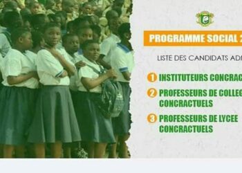Côte d’Ivoire : voici la liste des admis du concours de recrutement des enseignants contractuels