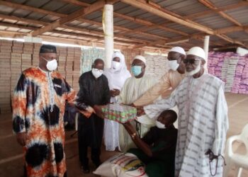 Yamoussoukro/ Soutien à la communauté musulmane : Souleymane Diarrassouba fait don de plus 45 tonnes de vivres