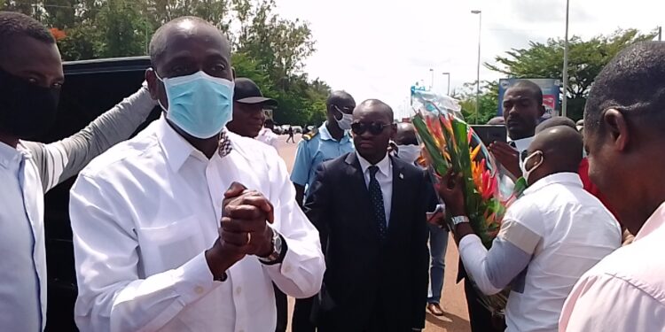 Yamoussoukro/ Accueilli triomphalement à son arrivée : le ministre-gouverneur Thiam livre ses impressions