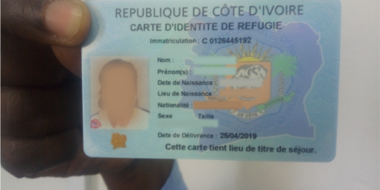 Plus de 1000 réfugiés vivant en Côte d’Ivoire enrôlés (ONI)