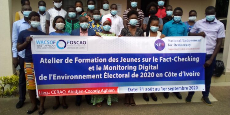 Fact-checking, monitoring digital en période électorale:  Une Ong donne les rudiments aux jeunes