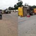 Yamoussoukro : une collision entre un char et un car fait plusieurs blessés