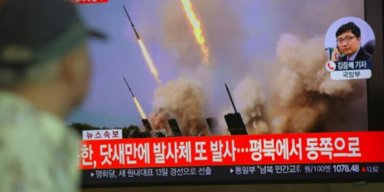 La Corée du Nord tire deux missiles quelques heures après l’arrivée de l’émissaire américain à Séoul