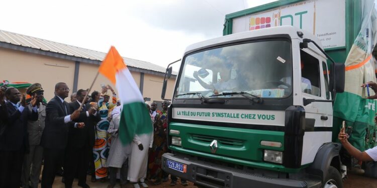 Bouaké : la TNT mise en service