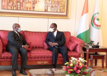 Le Chef de l’Etat a eu un entretien avec le Président de la commission de l’UEMOA