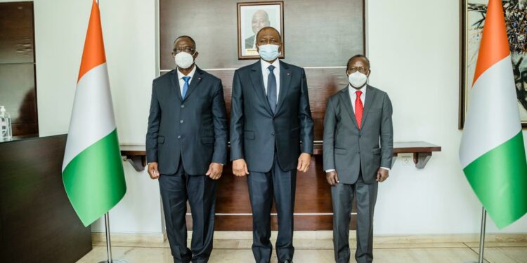 Côte d’Ivoire : le Secrétaire Exécutif du parti de Bedié reçu par le Premier ministre Hamed Bakayoko