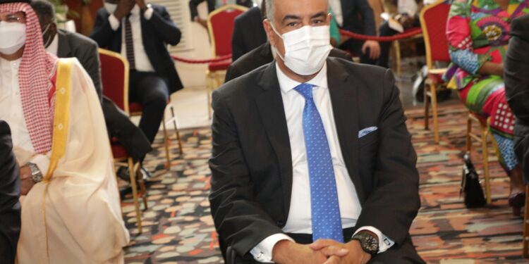 L’Album photos de la cérémonie de présentation des vœux de nouvel an des armées et du corps diplomatique au Chef de l’Etat Alassane Ouattara. . Photos : Saint Cyrille