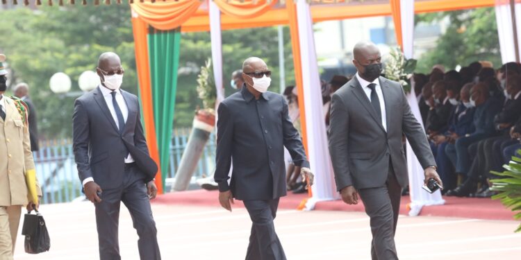 L’album photos de l’hommage de la nation au Premier ministre Hamed Bakayoko le mercredi 17 mars sur l’esplanade de la présidence de la République. Photos : Frat-Mat