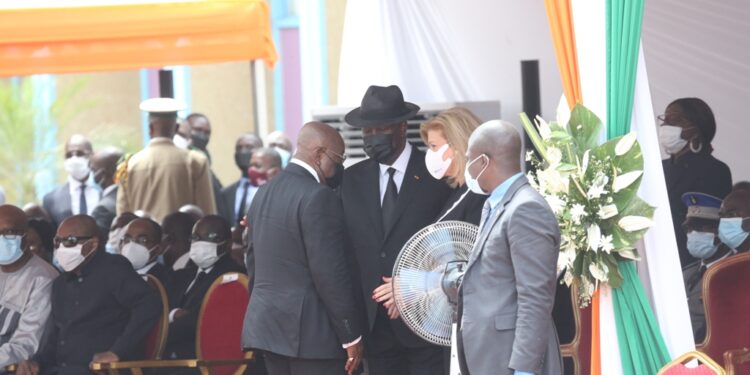 L’album photos de l’hommage de la nation au Premier ministre Hamed Bakayoko le mercredi 17 mars sur l’esplanade de la présidence de la République. Photos : Frat-Mat