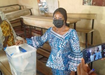 Législatives à Abobo : Après son vote, Kandia Camara convaincue de la victoire du RHDP