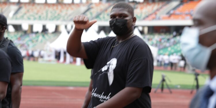L&rsquo;album photos de l&rsquo;hommage du Rhdp au premier Hamed Bakayoko au stade olympique à Abidjan le mercredi 17 mars. Photos : Saint Cyrille