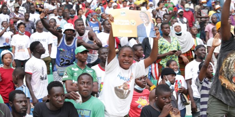 L&rsquo;album photos de l&rsquo;hommage du Rhdp au premier Hamed Bakayoko au stade olympique à Abidjan le mercredi 17 mars. Photos : Saint Cyrille