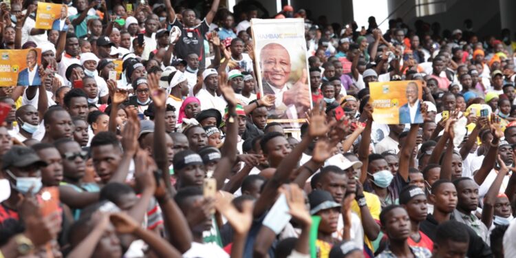 L&rsquo;album photos de l&rsquo;hommage du Rhdp au premier Hamed Bakayoko au stade olympique à Abidjan le mercredi 17 mars. Photos : Saint Cyrille