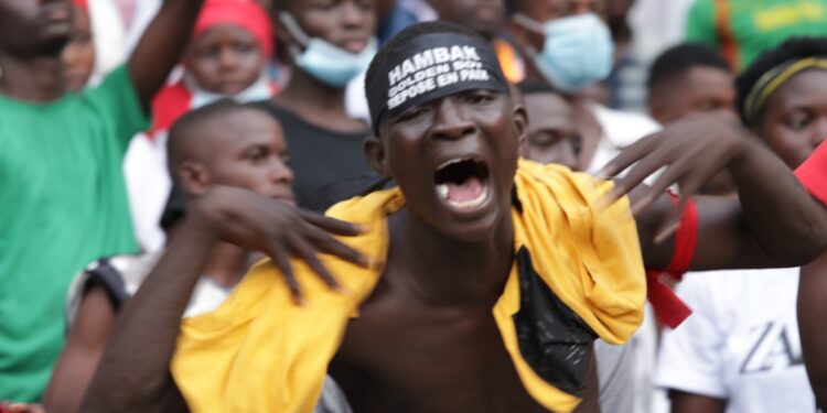 L&rsquo;album photos de l&rsquo;hommage du Rhdp au premier Hamed Bakayoko au stade olympique à Abidjan le mercredi 17 mars. Photos : Saint Cyrille
