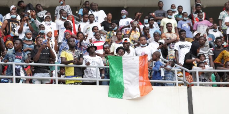 L&rsquo;album photos de l&rsquo;hommage du Rhdp au premier Hamed Bakayoko au stade olympique à Abidjan le mercredi 17 mars. Photos : Saint Cyrille