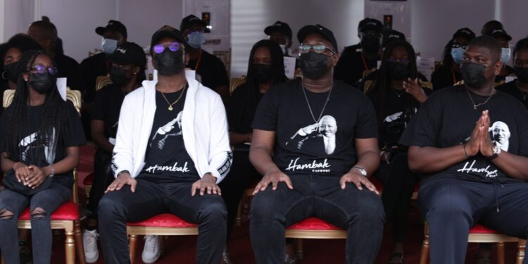 L&rsquo;album photos de l&rsquo;hommage du Rhdp au premier Hamed Bakayoko au stade olympique à Abidjan le mercredi 17 mars. Photos : Saint Cyrille