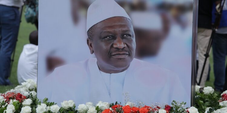 L&rsquo;album photos de l&rsquo;hommage du Rhdp au premier Hamed Bakayoko au stade olympique à Abidjan le mercredi 17 mars. Photos : Saint Cyrille