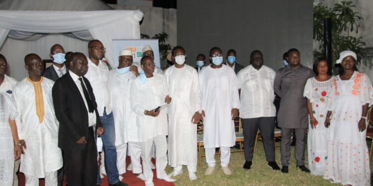L’album photos de l’hommage des journalistes à feu le Premier ministre Hamed Bakayoko à la maison de la presse à Abidjan-Plateau le 23 mars. Phs/S. C