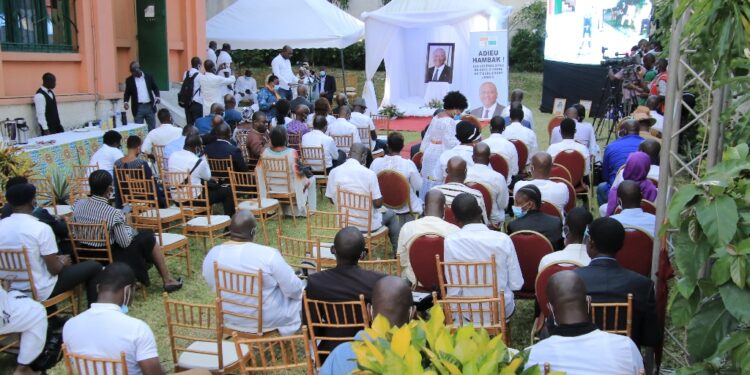 L’album photos de l’hommage des journalistes à feu le Premier ministre Hamed Bakayoko à la maison de la presse à Abidjan-Plateau le 23 mars. Phs/S. C