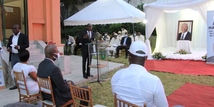 L’album photos de l’hommage des journalistes à feu le Premier ministre Hamed Bakayoko à la maison de la presse à Abidjan-Plateau le 23 mars. Phs/S. C